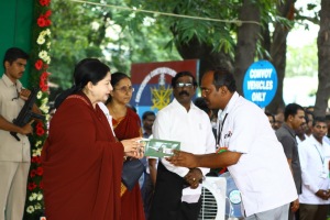 Tamil Nadu- additional ambulances launch – 12th Sep 2012