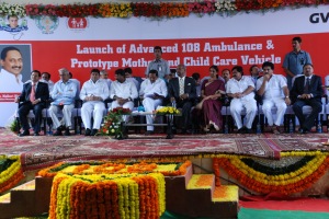 Andhra Pradesh - Prototype Mother and Child care vehicle launch – 7th Sep2012