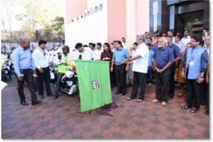 Hon’ble Chief Minister of Goa Sri. Manohar Parrikar Launched 20 First responder bike ambulances on 8th February 2018
