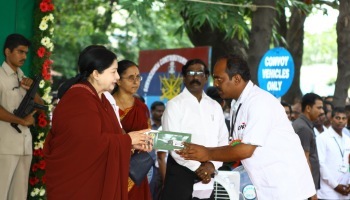 Tamil Nadu- additional ambulances launch – 12th Sep 2012
