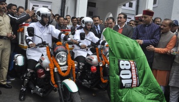 208Hon’ble Chief Minister Shri. Jai Ram Thakur launched Bike Ambulance services in Himachal Pradesh on 2nd April 2018