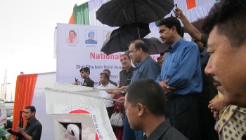 Ambulance Service for Interfacilty Transfers (IFT) was launched on 1st Sep 2013 by Hon’ble Chief Minister of Assam Shri. Tarun Gogoi and Union Health Minister Shri. Gulam Nabi Azad.