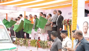 Hon’ble Chief Minister of Chhattisgarh Shri Vishnu Deo Sai launches expansion of 108 Emergency Response Services in Chhattisgarh on 31st March 2026